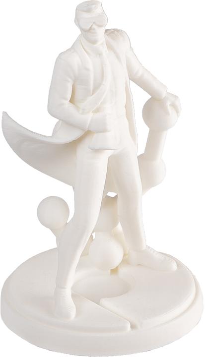 Produktbild Polymaker PolyLite PLA - White - 1.75mm - 3KG (PLA, 1.75 mm, 3000 g)