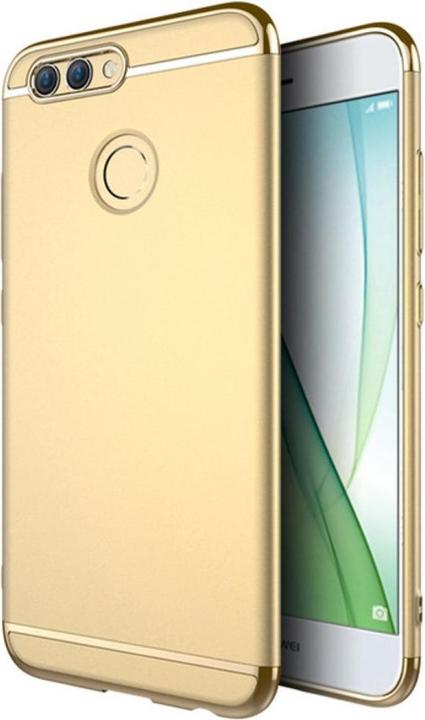 Produktbild König Design Huawei Y3 2017 Hülle Case Handy Cover Schutz Tasche Schutzhülle Bumper Etui Gold