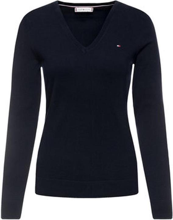 Image du produit Tommy Hilfiger Pull Col V Héritage (XXS)