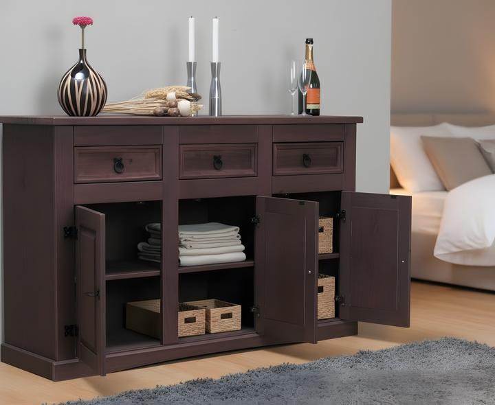 Produktbild Ebuy24 Sideboard New Mexico (132 x 44 x 84 cm)