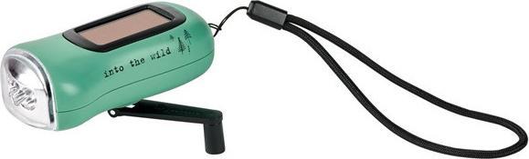 Produktbild Fernweh Dynamo-Solar-Taschenlampe