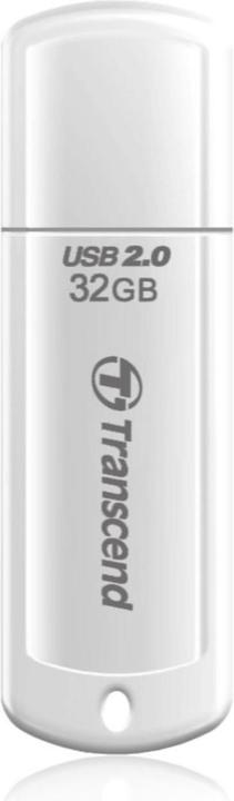 Produktbild Transcend 32GB USB2.0 Pen Drive Classic White (32 GB, USB-A)