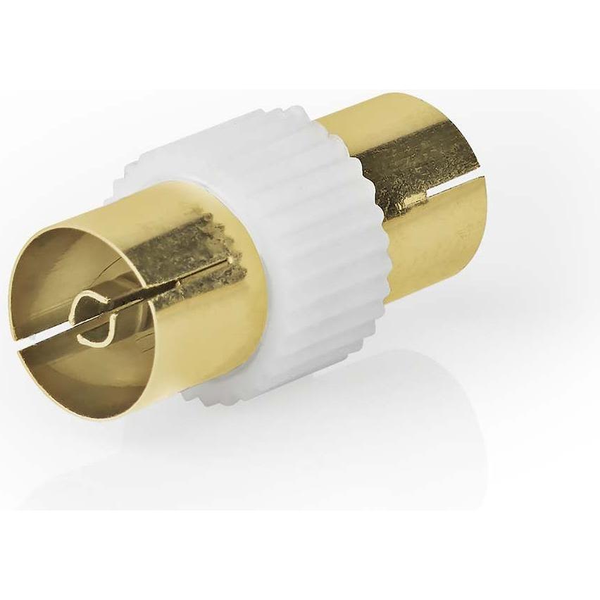 Nedis Koaxial-Adapter IEC (Coax ial) weiblich - IEC (Coaxia (Antennenkabel), Antennenkabel