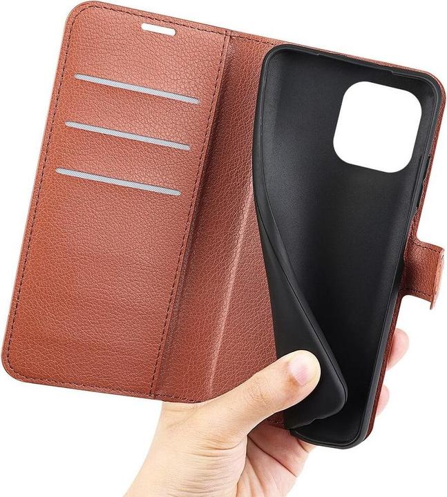 Produktbild Cover-Discount iPhone 14 Pro - Leder Etui Hülle braun (Apple iPhone 14 Pro)
