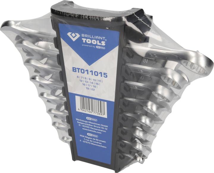 Actual product image Brilliant Tools Nadire (19 mm, 12 mm, 14 mm, 22 mm, 16 mm, 10 mm, 18 mm, 17 mm, 11 mm, 15 mm, 13 mm)