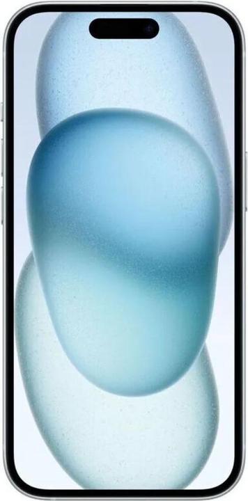 Actual product image natelo.ch iPhone 15 128GB - Blue (128 GB, Blue, 6.10", 48 Mpx, Dual SIM, A / Like new)