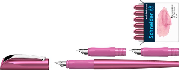 Actual product image Schneider Calligraphy fountain pen Callissima Gift Box (Pink, 3x)