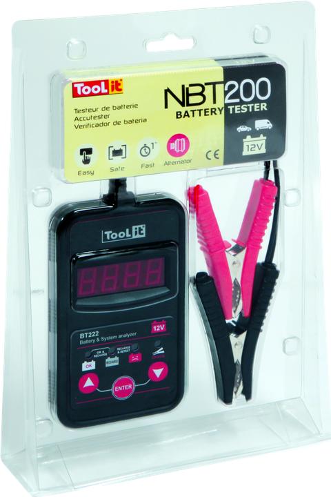 Immagine prodotto Toolit Automotive Battery Tester elettronico