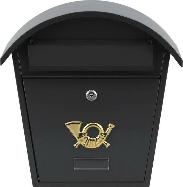 Actual product image Toya VOREL Mailbox 380 x 320 x 105mm GRAPHITE 78586