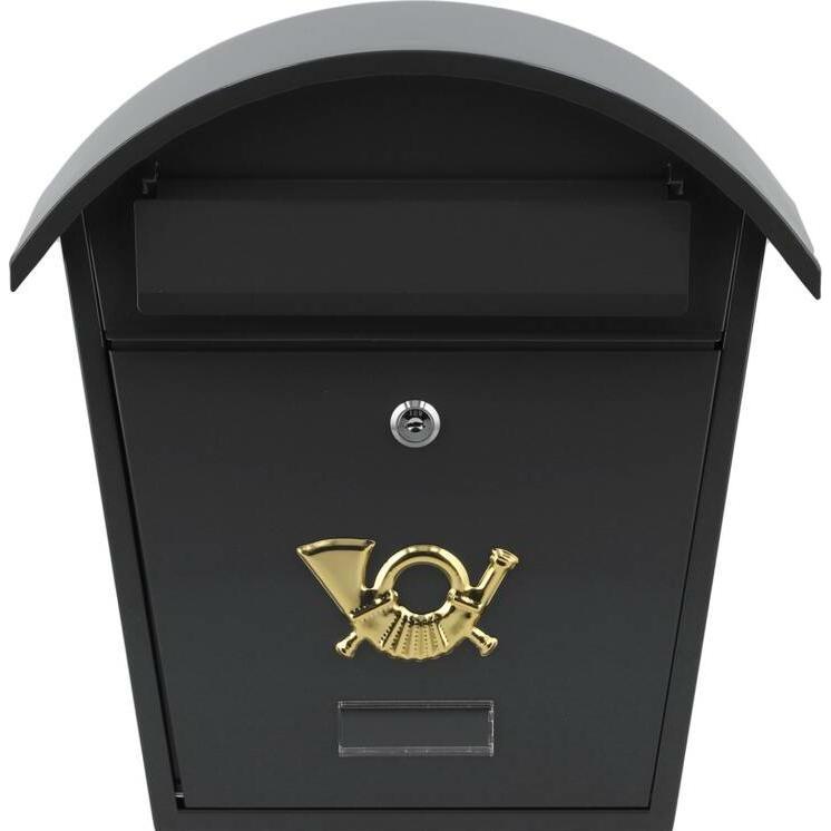 Thumbnail - Toya, Briefkasten, VOREL Mailbox 380 x 320 x 105mm GRAPHITE 78586
