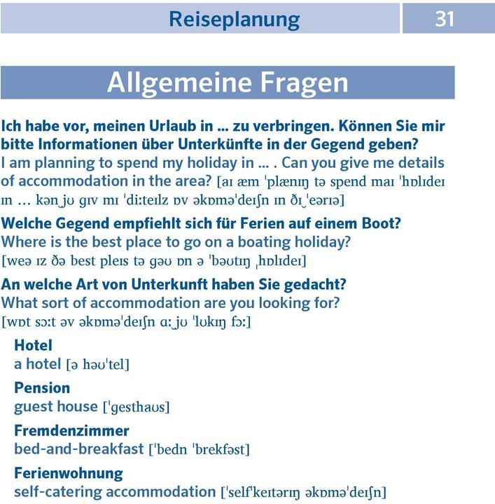 Produktbild Pocket-Sprachführer Englisch (Deutsch, Englisch, 2018)