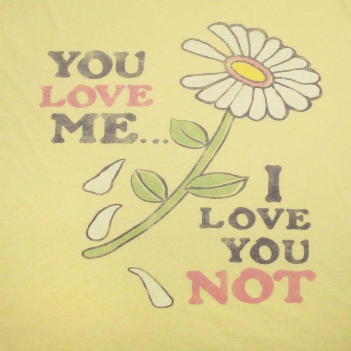 Immagine prodotto Junk Food - Maglietta YOU LOVE ME LOVE YOU - Donna (L)