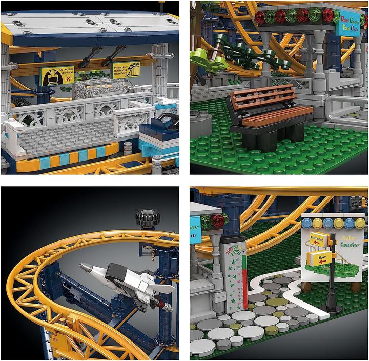 Produktbild Mould King Roller Coaster, Achterbahn