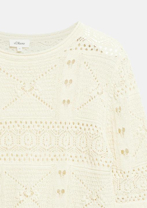 Produktbild s.Oliver Ajour-Strickpullover (34)