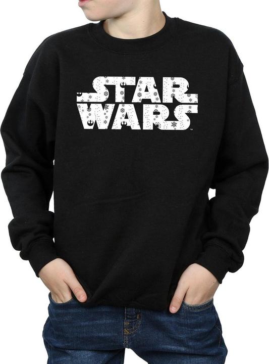 Produktbild Star Wars Christmas Logo Sweatshirt Jungen (140, 146)