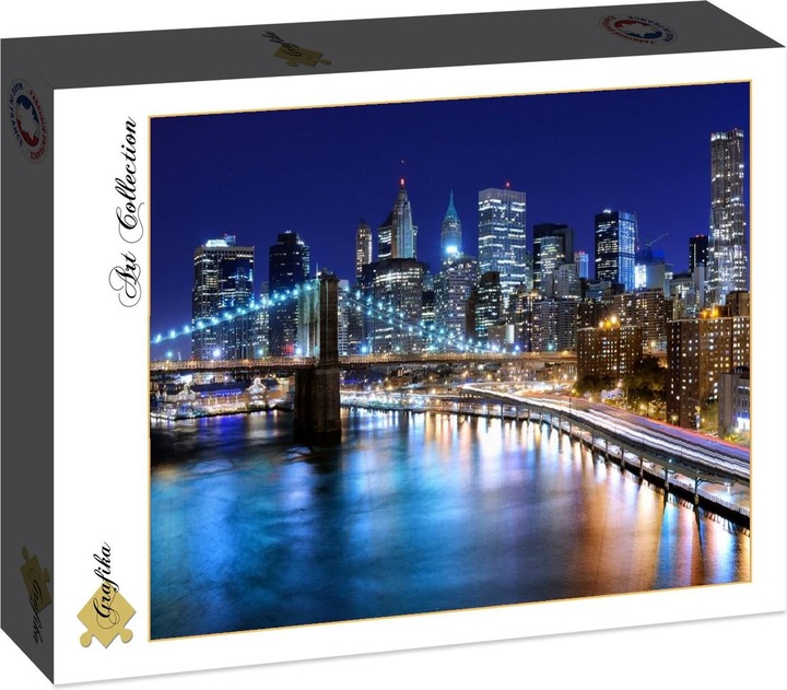 Produktbild Grafika Puzzle 2000 pieces New York by Night (2000 Teile)