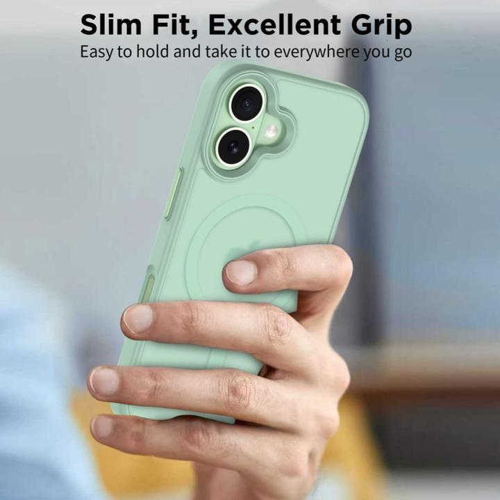 Produktbild Tech-Protect Magmat Magsafe Iphone 17 Matte Sage (Apple iPhone 17)