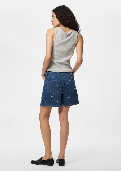 Image du produit Pieces Pcflora Hw Denim Emb Shorts Noos (M)