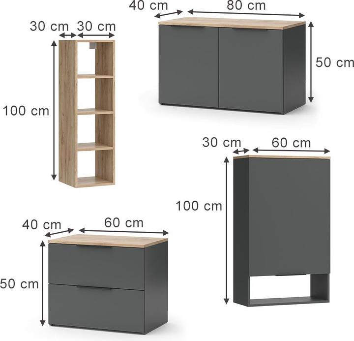 Produktbild Vicco Wido (40 x 30 x 50 cm)