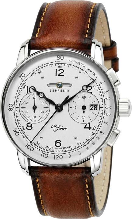 Produktbild Zeppelin 8676-1 Chronograph 100 Jahre 42mm 5ATM (Chronograph, 42 mm)