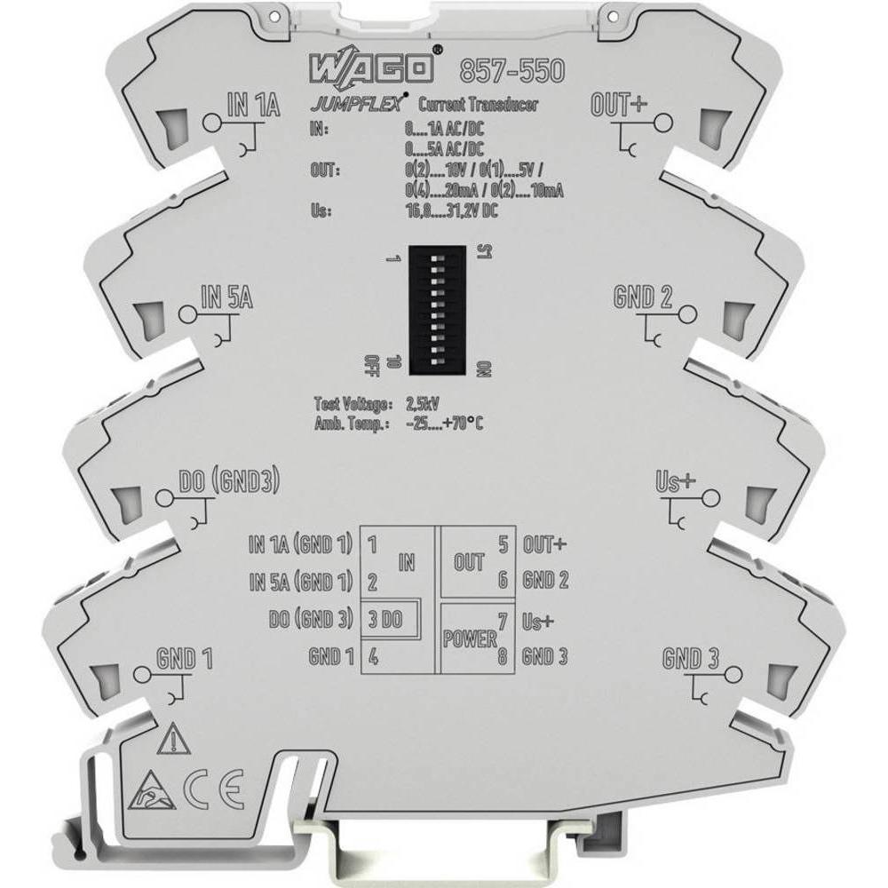 Wago Strommessumformer AC/DC 0 - 1 A, 0 - 5 A, Automatisierung