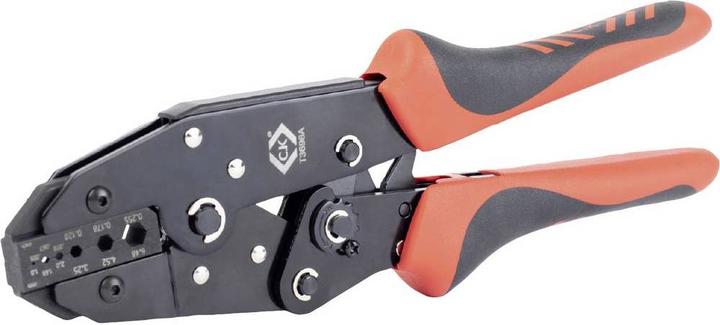 Produktbild C.K Magma Crimpzange mit Knarrenmechanismus für Coax, BNC, TNC (250 mm)