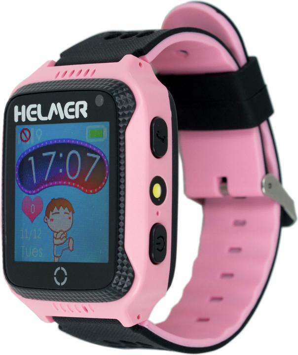 Immagine prodotto Orologio touch intelligente con localizzatore GPS e fotocamera - LK 707 rosa per bambini (40 mm)