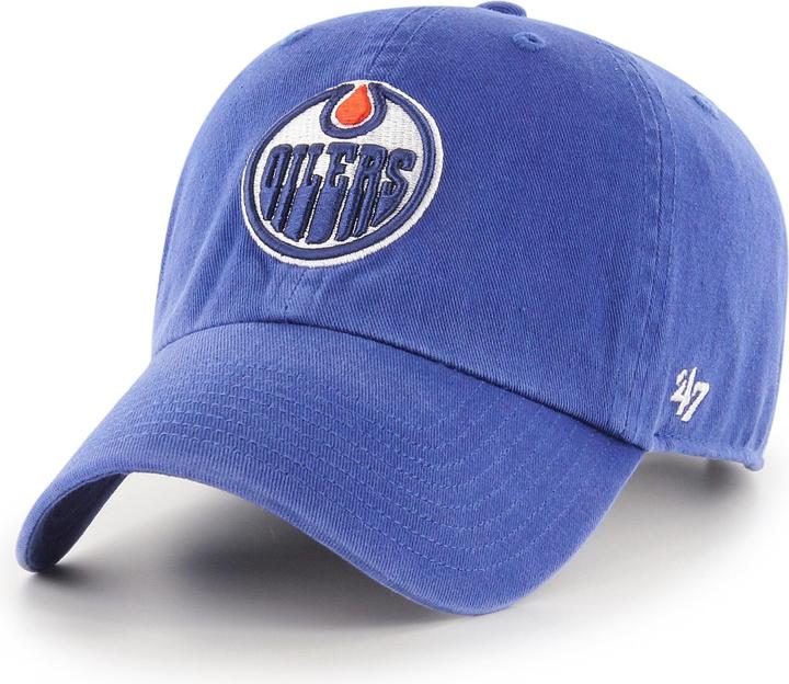 Immagine prodotto 47 Brand Cappellino regolabile - Clean Up Edmonton Oilers Royal (Taglia unica)