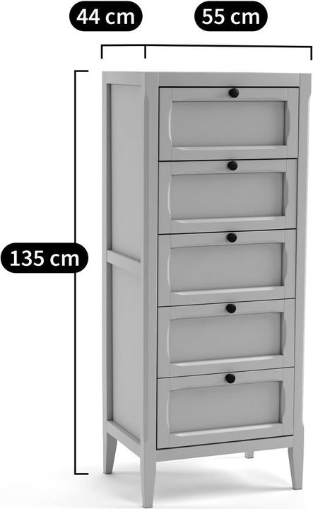 Image du produit La Redoute Interieurs Eugénie (55 x 44 x 135 cm)