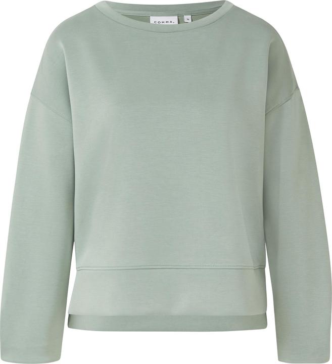 Produktbild Comma Sweatshirt Weiches Sweatshirt mit Faltendetail am Arm (46)