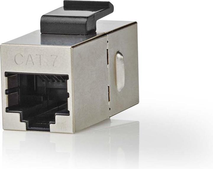 Produktbild Nedis Netzwerkkoppler | CAT6a / CAT7 | Geschirmt | RJ45 Buchse | RJ45 Buchse | Gerade | Metall | Box (Netzwerk Kupplung)