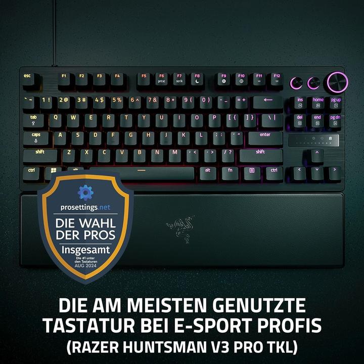 Actual product image Razer Huntsman V3 Pro TKL (Germany, Cable)