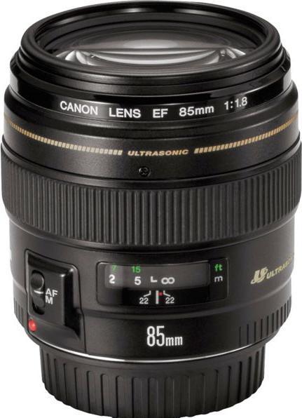 Productafbeelding Canon EF 85mm f/1.8 USM Import (Canon EF, Volledig formaat)