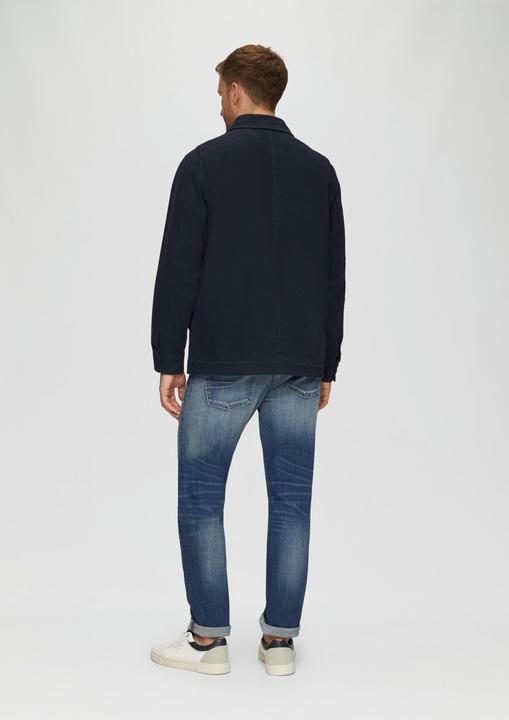 Actual product image S.Oliver Outdoor-Jacke Canvas-Jacke mit Cordkragen (XXL)