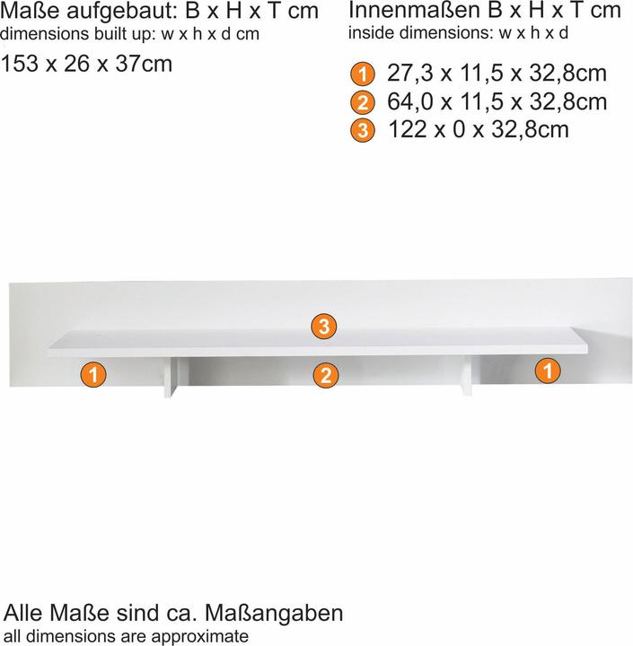 Produktbild Trendteam Tokyo (153 x 37 x 26 cm)