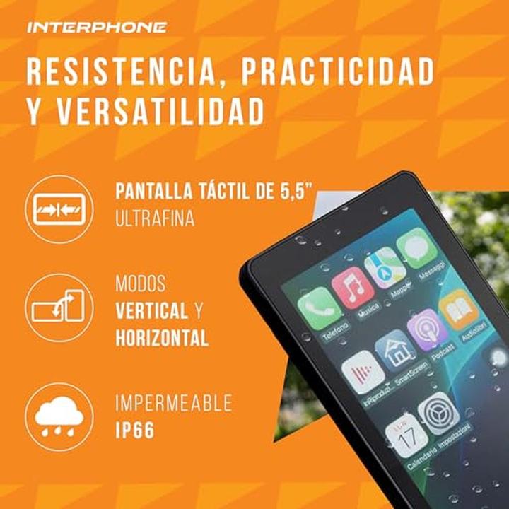 Produktbild Interphone Moto Display Ridesync (5.50")