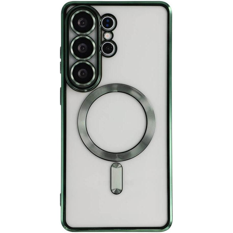 Cover-Discount Galaxy S26 Ultra - Handyhülle mit metallischem Design & Kameraschutz (Samsung Galaxy S26 Ultra), Cover smartphone, Verde