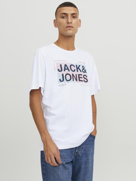 Immagine prodotto Jack & Jones Confezione da 3 pezzi di maglietta stampata a girocollo (M)