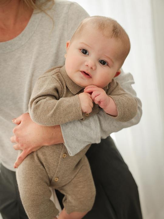 Produktbild Envie de Fraise Baby-Set: Merino-Overall mit Kaschmir (56)