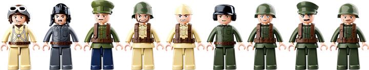 Actual product image Sluban WWII - Slag om Kursk