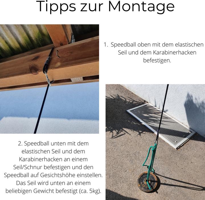 Actual product image Spartanhub Boxing Speedball (180 cm, 0.35 kg)