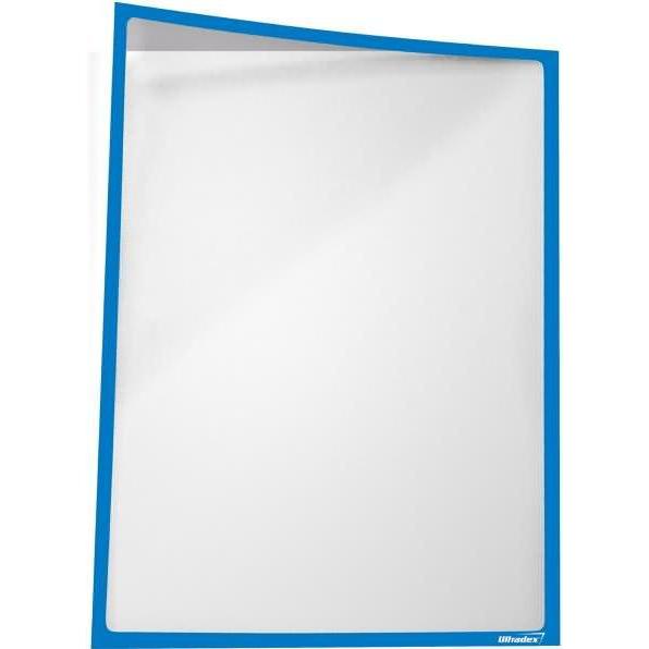 Ultradex, Informationsschild, Infotasche magnetisch A5 BxH 163x225mm blau VE=25 Stück