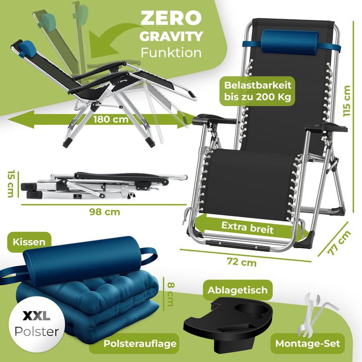Actual product image Kesser Sun lounger (77 cm)