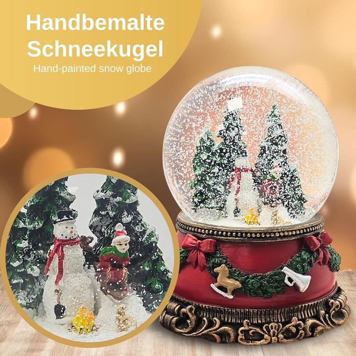 Immagine prodotto Minimum Collection Schneekugel "Schneemann und Kind"