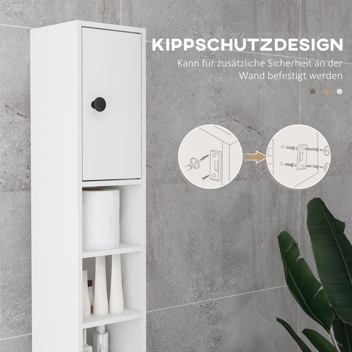 Actual product image Kleankin Bathroom cabinet (20 x 20 x 180 cm, 20 x 20 x 180 cm)