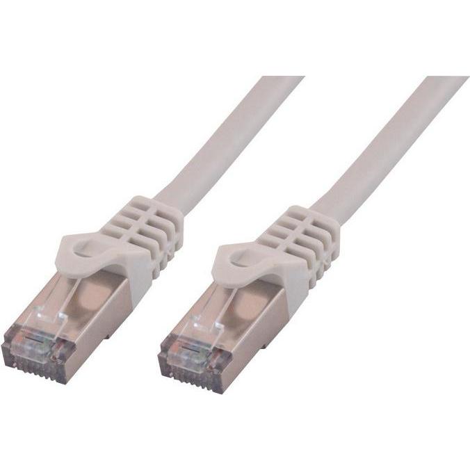 MCL FTP6-10M grau, 10m (F/UTP, CAT6, 10 m), Netzwerkkabel