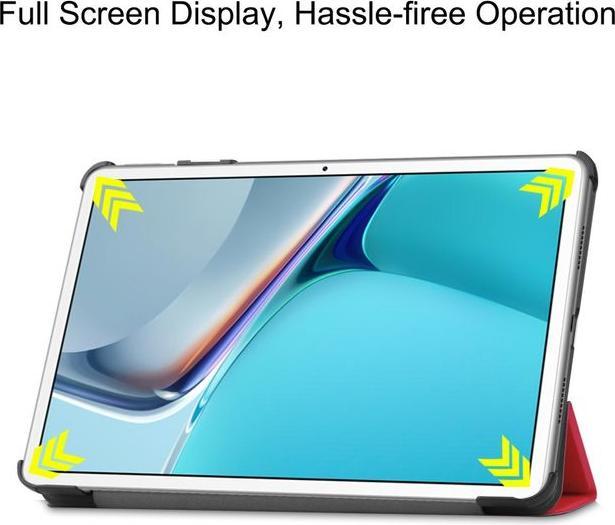 Actual product image MU Classic Triple foldable leather cover (Huawei MatePad 11 (2021))