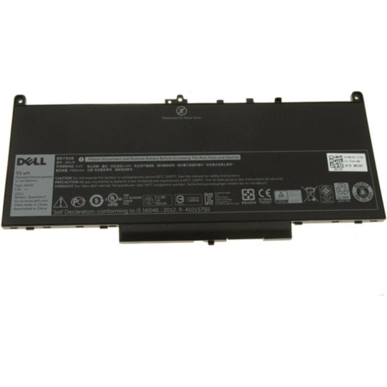 Dell Battery, 55WHR, 4 Cell (4 Zellen, 7080 mAh), Notebook Akku