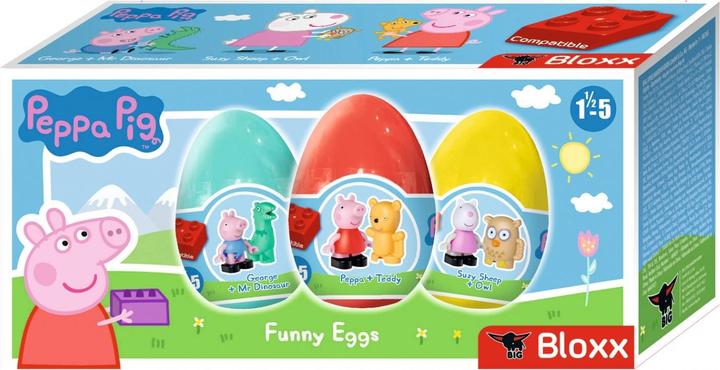 Image du produit BIG PlayBIG Bloxx Peppa Pig Oeuf rigolo, set de 3 pièces