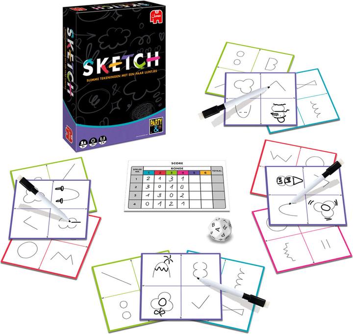 Image du produit Jumbo Sketch Party & Co (Néerlandais)